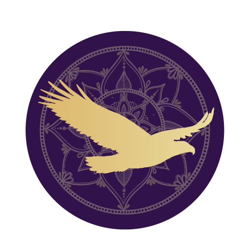 Hawk mandala icon